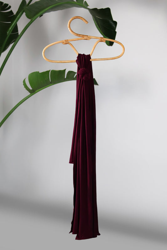 The Ease Hijab - Deep Rouge